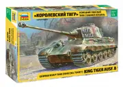 Zvezda 3601 1/35 Kingtiger Henschel Plastic Model Kit