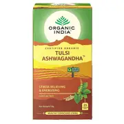 Organic India Tulsi Ashwagandha 25 bags – Fresh, healthy organic delivery | Doorstep Organics