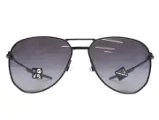 Oakley Sunglasses Contrail OO4147-1057 Satin Black Frames w/ Prizm Grey Gradient