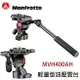 ◎相機專家◎ Manfrotto MVH400AH 輕量型油壓雲台 平座式 攝影 微單適用 500AH可參考 正成公司貨【跨店APP下單最高20%點數回饋】