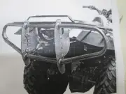 QUADRAX ELITE REAR BUMPER / SYM QUAD LANDER 600 ATV