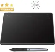 HS64 Graphics Drawing Tablet 6.3x4" Pen Tablet Android Windows macOS Linux
