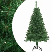Artificial Christmas Tree with Thick Branches Green 150 cm PVC vidaXL