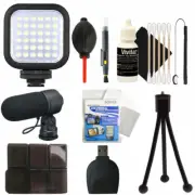 Compact Light & Accessory Kit for CANON EOS Rebel T6i T6 T6s T5i T5 T4i T3i