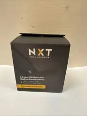 NXT Technologies 3-Outlet Plus USB Desktop Surge Protector 5' Cord 900 Joules