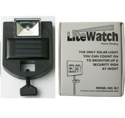 2GIG OUTDOOR SOLAR LED SOLAR SIGN LIGHT SECURITY ALARM GO CONTROL GC2 GC3 LITE