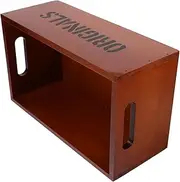 Zerodeko Wood Storage Box Desktop Storage Crate Organizer Bin Sundries Organizer