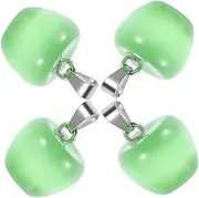 [NUOBESTY] Apple Pendant Of The Lid Locket Gems Jewelry Cute Charms Necklace Charms Pendants Charms for Necklaces Bracelet Charm Crafting Supplies Bracelet Making Mini Charms Stone Green