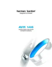 Harman Kardon AVR-146 AV Receiver Owners Manual