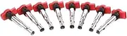 8Pcs Engine Red Ignition Coil 06E 905 115E Compatible For Touareg And Audi R8 A4 A5 A6 Allroad RS6 A8 Q5 3.0 3.2 V6 V8 UF-529 06E 905 115
