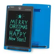 LCD Writing Tablet 8.5 Inch Electronic Writing Drawing Pads Portable Blue