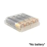 Portable Battery Storage Organizer Container for AA and AAA Batteries 10 Pack