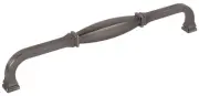 Jeffrey Alexander 278-12 Audrey 12" Center to Center Elegant - Grey