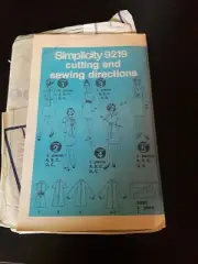Simplicity Pattern 9219 Misses Tunic Pants Dress Size 12MP Uncut No Envelope