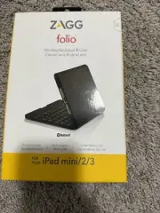 New! ZAGG Messenger Folio Tablet Keyboard Case For Apple iPad Mini/2/3