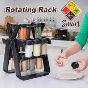 18Jar Spice Bottle Rack Shelf Storage Stand Kitchen Countertop Organizer Holder