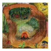 Rally Activity Mat Playmats for TTS Oti-Bot & Loti-Bot Floor Robot Coding Mat