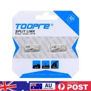 TOOPRE 2 Pairs Bicycle Chain Link Connector Joints MTB Bike Quick Master Links