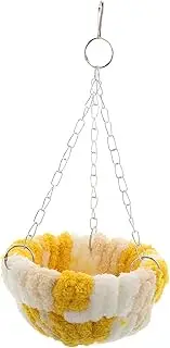 Alasum Warm Bird Bed for Parakeets Cozy Winter Nest with Durable Materials for Comfortable Sleeping Bird Cage Accessory for Winter Supplies and Comfort