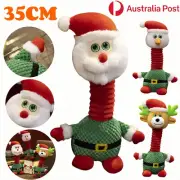Christmas Plush Doll Toys Santa Claus Snowman Reindeer Home Decor Gifts Adorable
