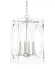 Crystorama 4-Light Drake Chandelier NoSize NoColor