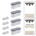Bidet Height Increasing Pads Set of 4 for Customizable Toilet Experience