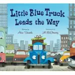 LITTLE BLUE TRUCK LEADS THE WAY BOARD BOOK