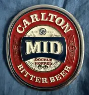Calton Mid Beer Badge Metal