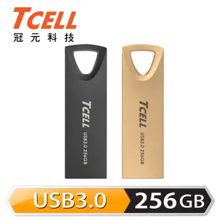 TCELL 冠元-USB3.0 256GB 浮世繪鋅合金隨身碟錦金