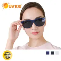 在飛比找蝦皮商城優惠-【UV100】 防曬 Polarized兩用太陽眼鏡-套鏡-