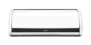Roll Top Bread Bin Brilliant Steel