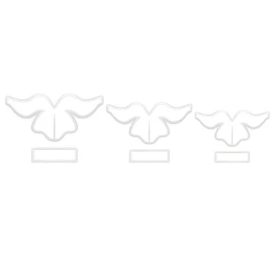 3Set Bow Polymer Clay Cutters,Bowknot Clay Earring Cutters DIY Earrings7254