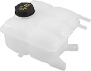 X AUTOHAUX Coolant Radiator Reservoir Tank 1425193 Coolant Overflow Expansion Bottle with Cap for Volvo V50 S40 C30 C70