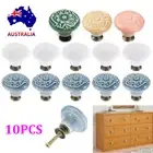 10X Kitchen Knobs Cabinet Pulls Ceramic Handles Cupboard Drawer Door Furniture.