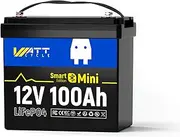 LiFePO4 Battery, 100Ah, Deep Cycle Lithium Iron Phosphate