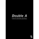 Double A A5/25K膠裝筆記本(辦公室系列-黑)(DANB12163)