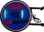 Bally Midway Pinball Machine Bar Lighting Wall Sign Light LED