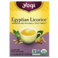 在飛比找iHerb優惠-[iHerb] Yogi Tea 埃及甘草，無咖啡萃取，16