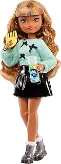 Barbie Dream Besties Doll and Accessories, Zia Posable Fashion Doll with Removable Fashions & Wavy Brown Hair, 7 Hair & Moon Themed Pieces