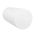 Cando Foam Roller - White Pe Foam - 6" X 12" - Round