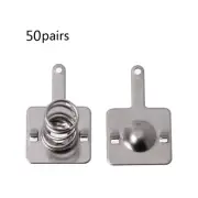 50 Pair AA AAA Battery Spring Contact Plate for Remote Control Battery Charger
