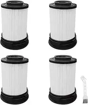 Cordless Vacuum Cleaner Accessory, Compatible for Miele TriFlex HX1, HX1 Pro, HX1 Cat&Dog, HX-FSF Hepa Filter Number 11289902 (Color : 4 Pcs)