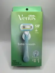 Venus Extra Smooth Pink Women's Razor + Razor Blade Refills