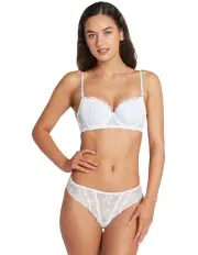 [me. by bendon] Sofia Thong in Bright White