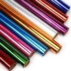 9 Colors Transparent Colored Cellophane Wrap, Cellophane Paper Roll for Gift ...
