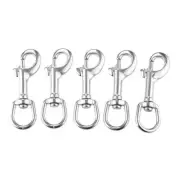 Swivel Eye Bolt Snap Hook, Mount 316 Stainless Steel with Rubber Pad, Fit...