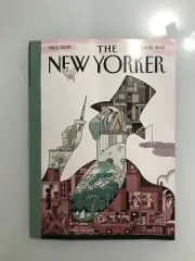 The NEW YORKER Magazine February 15-22, 2021 "Eustace Tilley at Ninety Six”