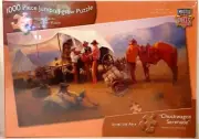 Masterpieces Jigsaw Puzzle Chuckwagon Serenade 1000 Piece Jumbo Puzzle NIB