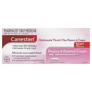 Canesten 1 Day Thrush Treatment Pessary & External Cream