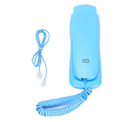 Corded Wall Desktop Telephone with Mute Pause Redial Function for Home For